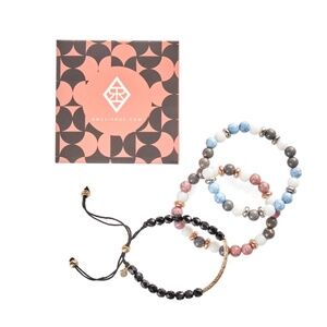 Amelia Rue KINSLEY BRACELET SET of 3. Color: Multi Size: Set of 3